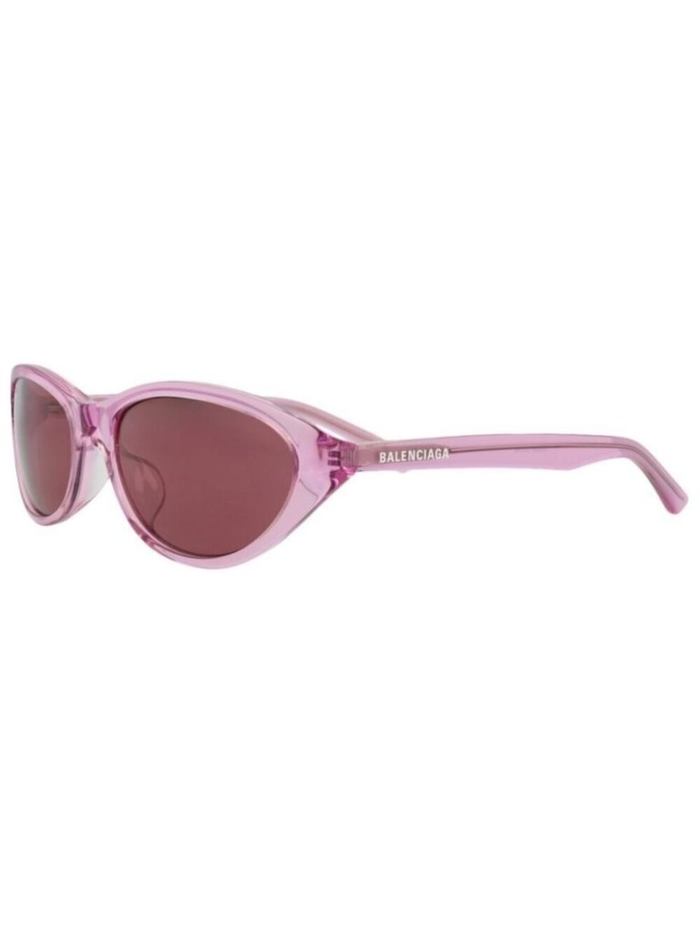 New Balenciaga Womens Cat Eye Violet Violet Violet Fashion Designer Sunglasses